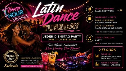 Latin Dance Party inklusive Workshop
