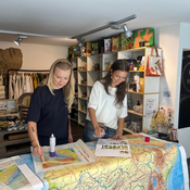 Pop-up-Kreativ-Werkstatt mit Upcycling