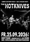 The Hotknives + guests - Sunnys Birthday Bash - The Ska & Reggae Night