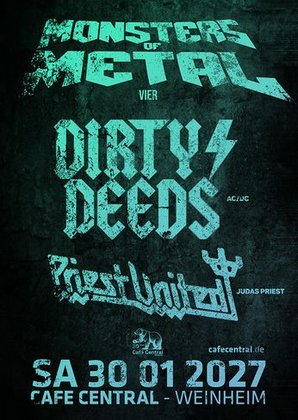 DIRTY DEEDS @ Café Central Weinheim 2027