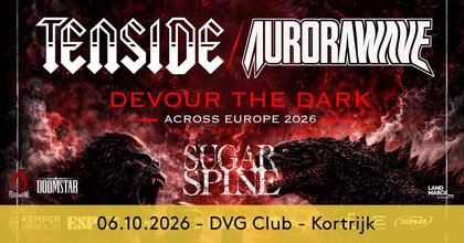 Tenside + Aurorawave + Sugar Spine @ DVG Club, Kortrijk