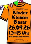 Kinderkleiderbörse am 26.9.2026