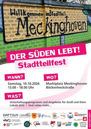 Der Süden lebt: Stadtteilfest auf dem Meckinghover Marktplatz