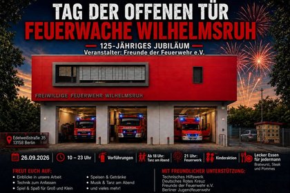 Feuerwehrfest Wilhelmsruh TdoT 2026