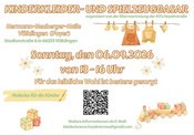 Kinderkleider und Spielzeugbasar