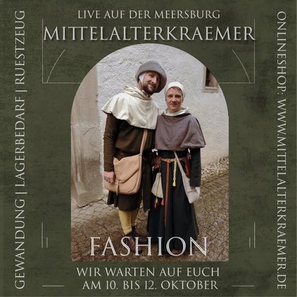 Mittelalterkrämer beim Mittelaltermarkt in Meersburg