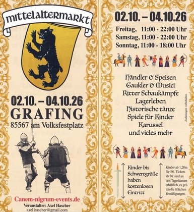 Mittelalterfest Grafing b. München / Bajuwaren Met