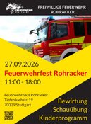 Feuerwehrfest Rohracker