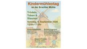 Kindermühlentag an der Brachter Mühle