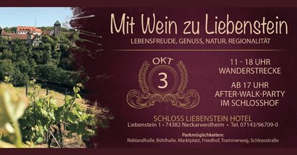 Mit Wein zu Liebenstein - Weinwanderung 2026