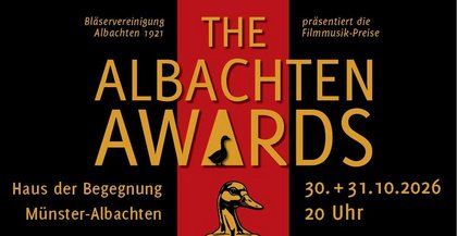 Filmmusik-Konzert "The Albachten Awards"