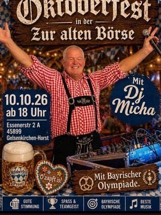 Oktoberfest in der Zur alten Börse mit DJ Micha