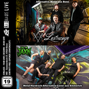 Radhaus live mit Lestrange (Alternative Metal aus Bonn) und Call me Jaxn (Metal-Hardrock-Alternative-Cover aus Emmerich)