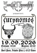 HMFC Sonitus Inventöres präsentiert: EURYNOMOS, SADISTIC GOATMESSIAH, DOOM CULT COMMANDO