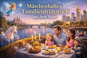Märchenhaftes Familienfrühstück auf dem Main