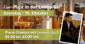 LIVE MUSIK in der Lobby Bar | mit Leonardo Assisi