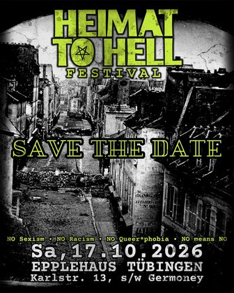 HeimatToHell Festival! Epplehaus Tübingen | AntinationalMetalPunkFestival