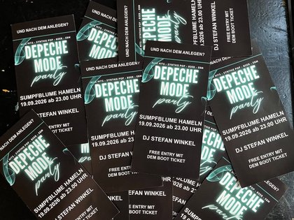 DEPECHE MODE NACHT - Aftershowparty zum Depeche Mode Boot