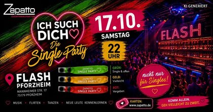 Ich such Dich! Die Single Party in Pforzheim