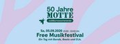 Free Musikfestival – 50 Jahre MOTTE Jubiläumswochenende
