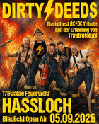 DIRTY DEEDS @ Feuerwehr Haßloch 175 Jahre Jubiläum