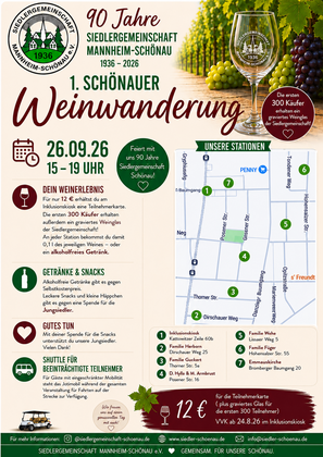 Erste Schönauer Weinwanderung