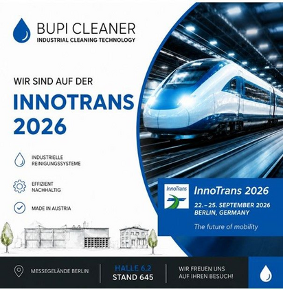 Bupi Golser Maschinenbau GmbH auf der InnoTrans 2026
