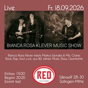 • BIANCA ROSA KLEVER MUSIC SHOW • live @ RED Rockbar Solingen