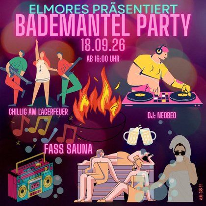 Bademantel Party