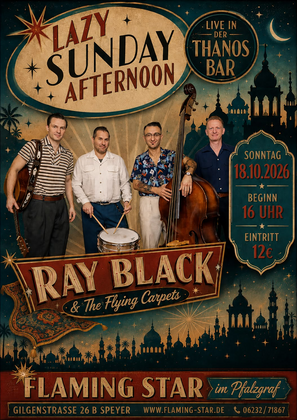 Lazy Sunday afternoon Ray Black & The flying Carpets