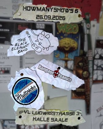 The Muttnicks, The Black Elephant Band, Rampage Peanuts @VL