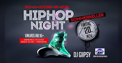 FR 20.11.2026 HipHop Night • ab 16+ • Sommerkeller