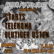 Record Release Konzert: Telekoma, Starts und Blutiger Osten // Alte Zuckerfabrik Wegeleben