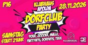 Dorfclub-Party im KLUBHAUS Apolda