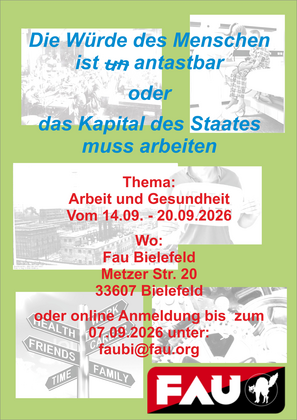 Projektwoche zum Thema „Gesundheit und Arbeit“ in Bielefeld