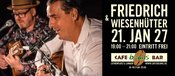 FRIEDRICH & WIESENHÜTTER live im Beans