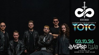 NEVER ENOUGH - Celebrating 50 Years Of The Music Of TOTO // Osnabrück