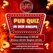 Undergroud PUB QUIZ (in der Kneipe)