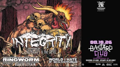 INTEGRITY & RINGWORM - Bastard Club (Skatehalle-OS)
