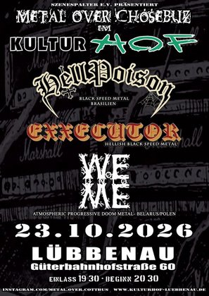 Metal over Chósebuz im Kulturhof Lübbenau „DOOM SPEED NIGHT“