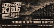 Karrera Klub - Indie Disko - DJs Spencer, Christian & Guests!