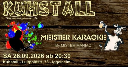 Karaoke im Kuhstall