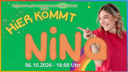 HIER KOMMT NINA Kinderkonzert - Hallo Hallo Hallo Tour