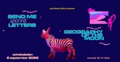 GEOGRAPHY OF THE MOON (post-punk)& SEND ME LOVE LETTERS (drk indie) prsntd by psychberg & lls