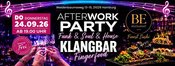 AFTERWORK IN DER KLANGBAR – WIR SIND ZURÜCK!
