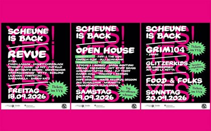SCHEUNE IS BACK