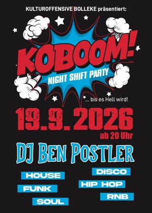 KOBOOM NIGHT Shift Party