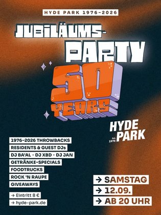 50 Years HYDE PARK