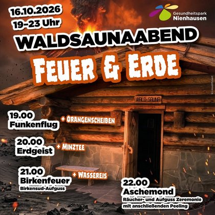 Waldsaunaabend – Feuer & Erde