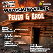 Waldsaunaabend – Feuer & Erde